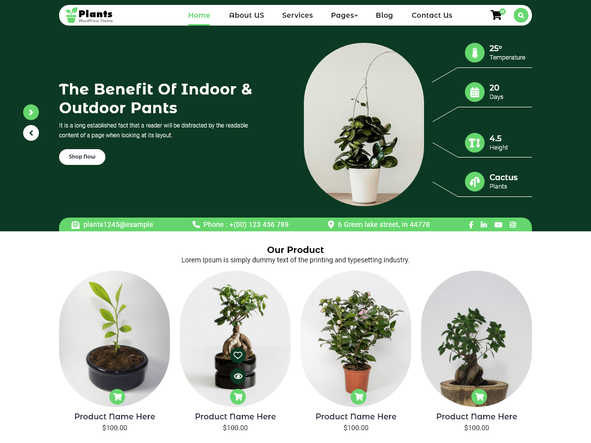 FSE Green - Tema WordPress FSE Green