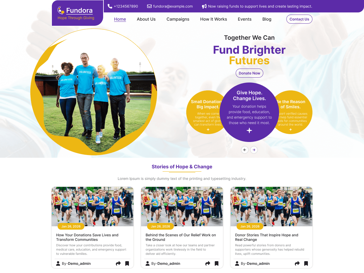 Fundraiser Nonprofit