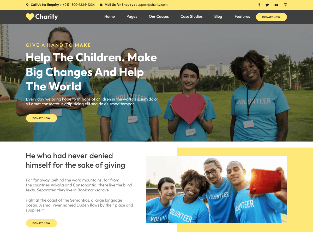 Fundraising Charity Campaign
