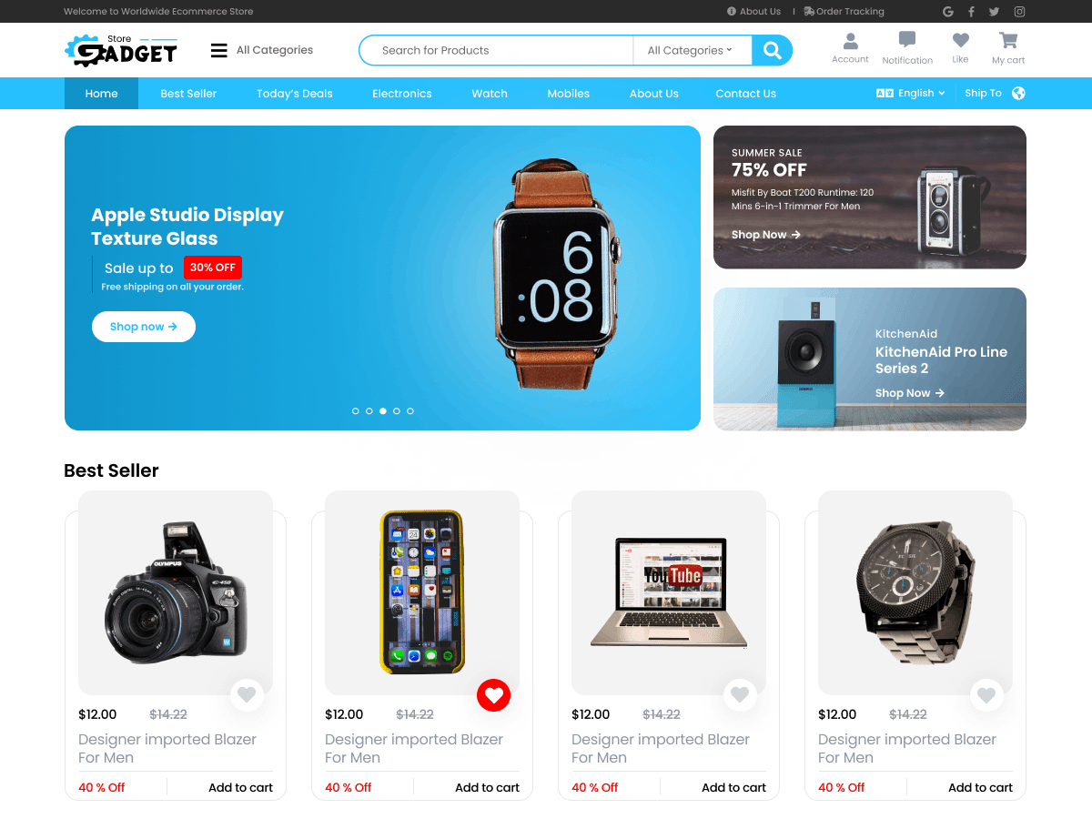 Gadget Store