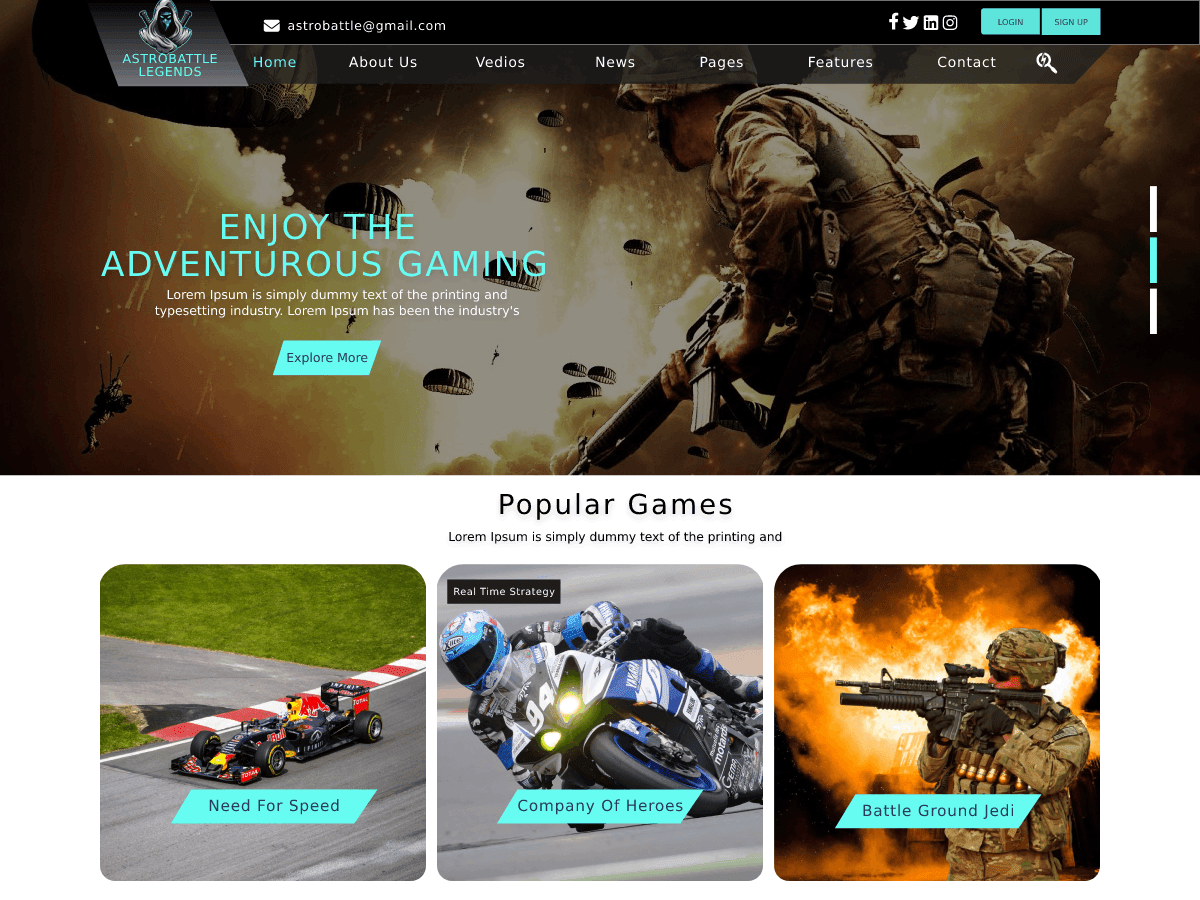 Gamers Hub - Tema WordPress Gamers Hub