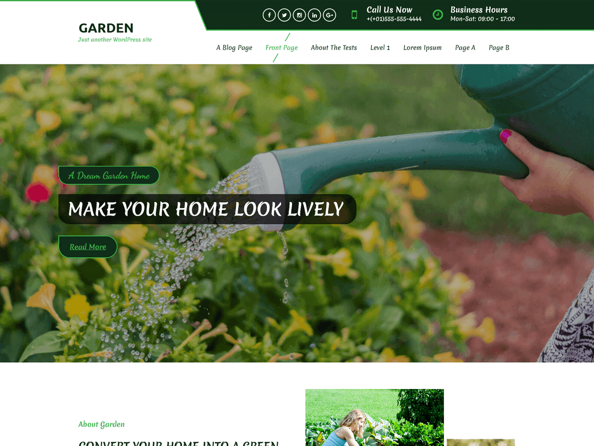 Garden Lite - Tema WordPress Garden Lite