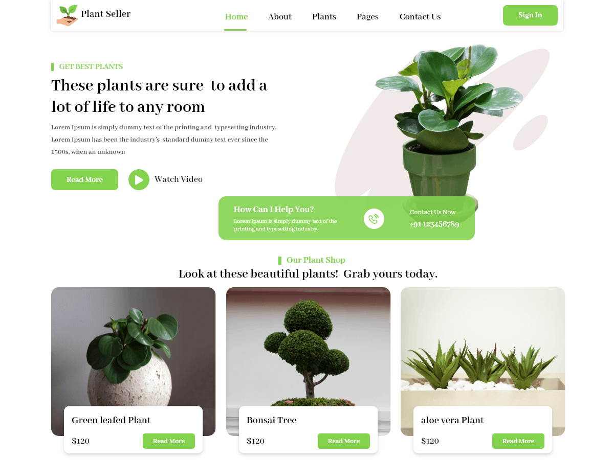 Garden Plant Shop