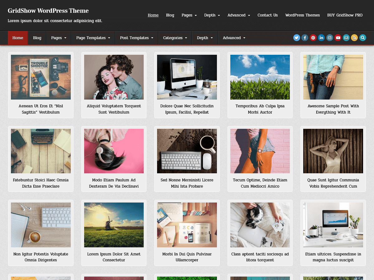 GridShow - Tema WordPress GridShow
