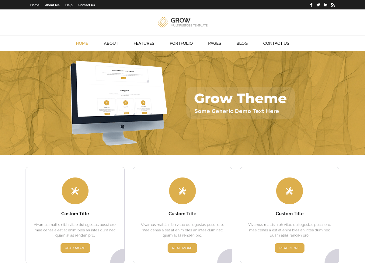 Grow Grid - Tema WordPress Grow Grid