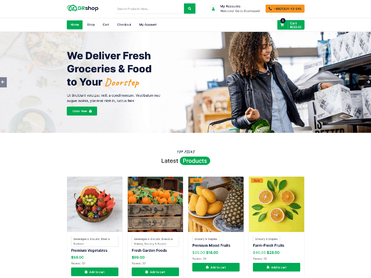 GrShop Grocery