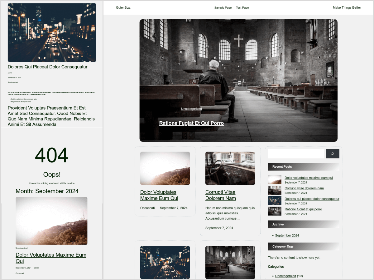Guten Bizz - Tema WordPress Guten Bizz