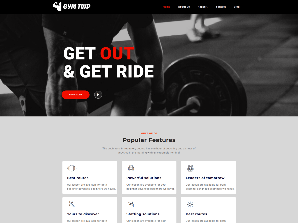 GYM TWP