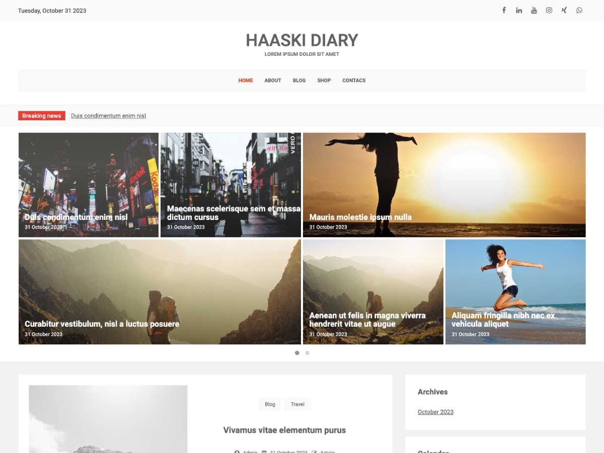 Haaski Diary