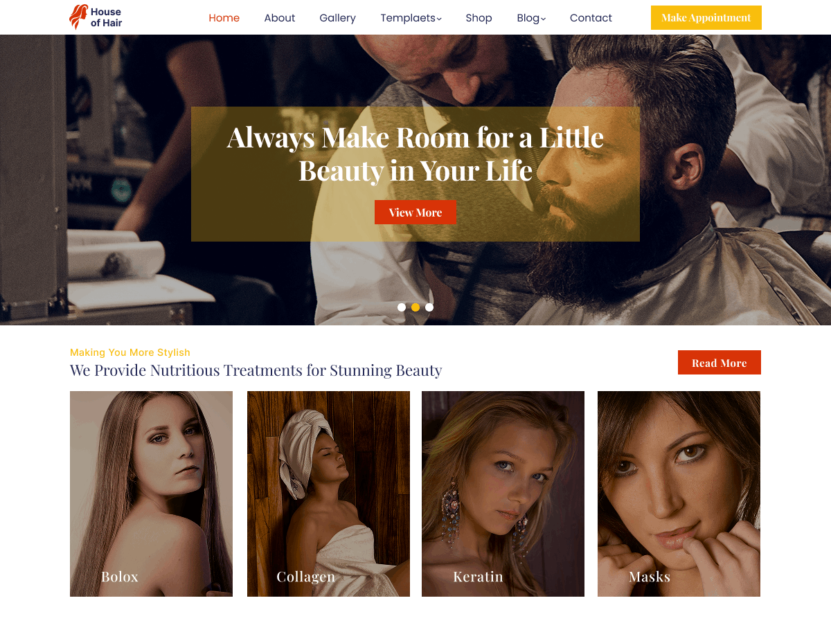 Hair Dressing Salon