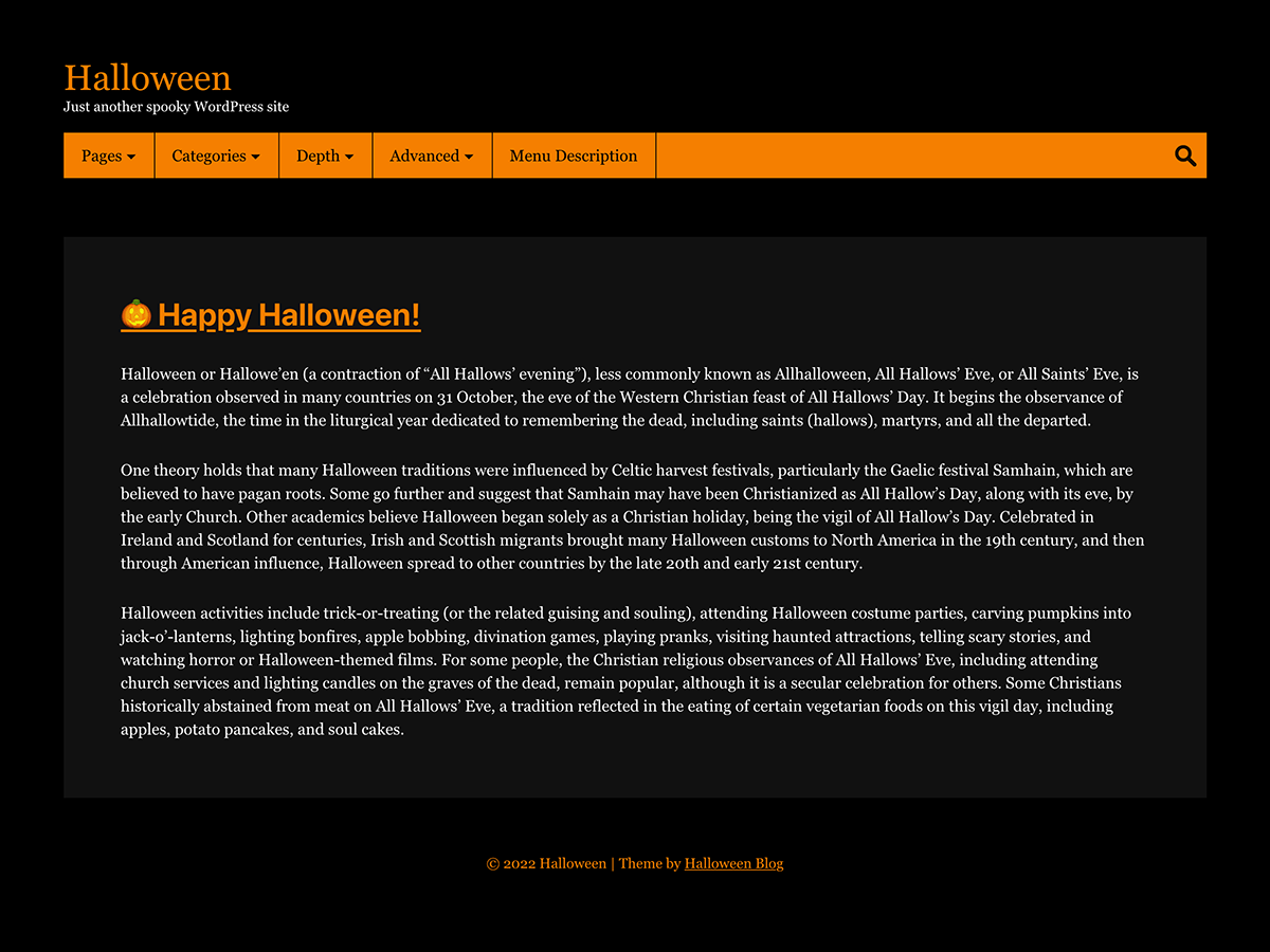 Halloween