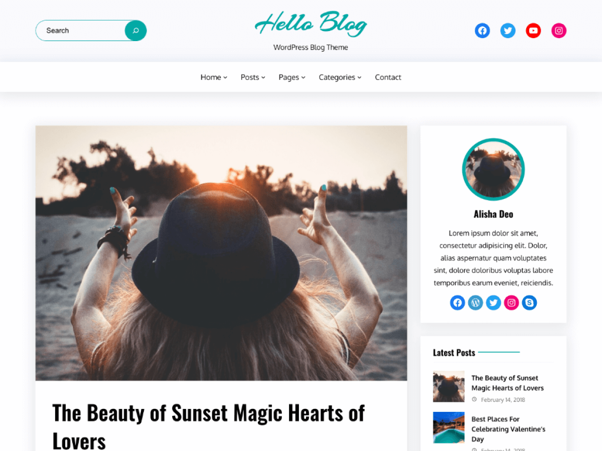 Hello FSE Blog - Tema WordPress Hello FSE Blog