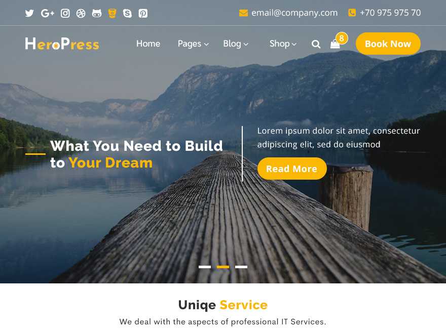 HeroPress - Tema WordPress HeroPress