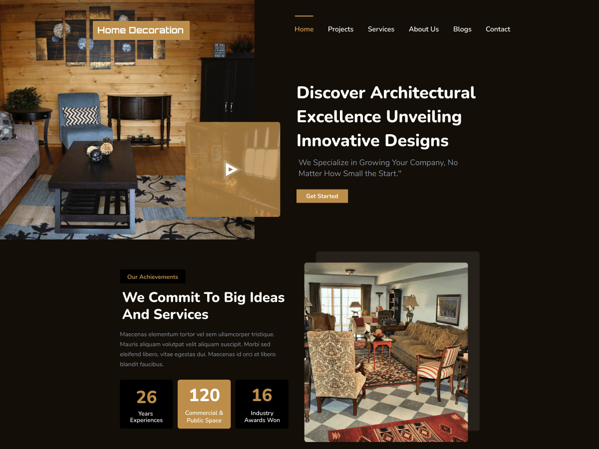 Home Decoration Shop
