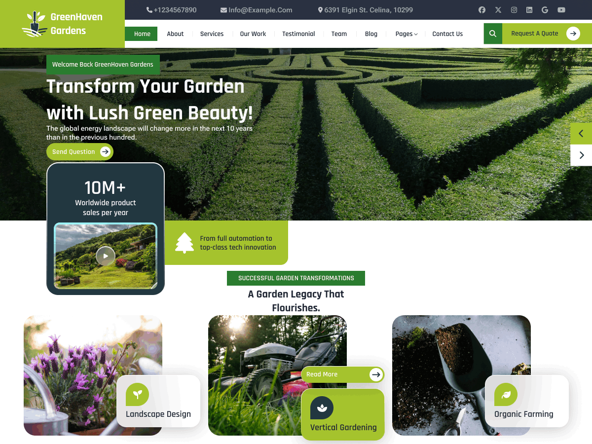 Home Gardening