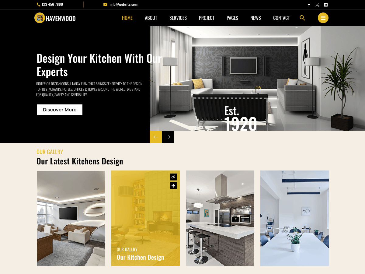 Home Styling Interior - Tema WordPress Home Styling Interior