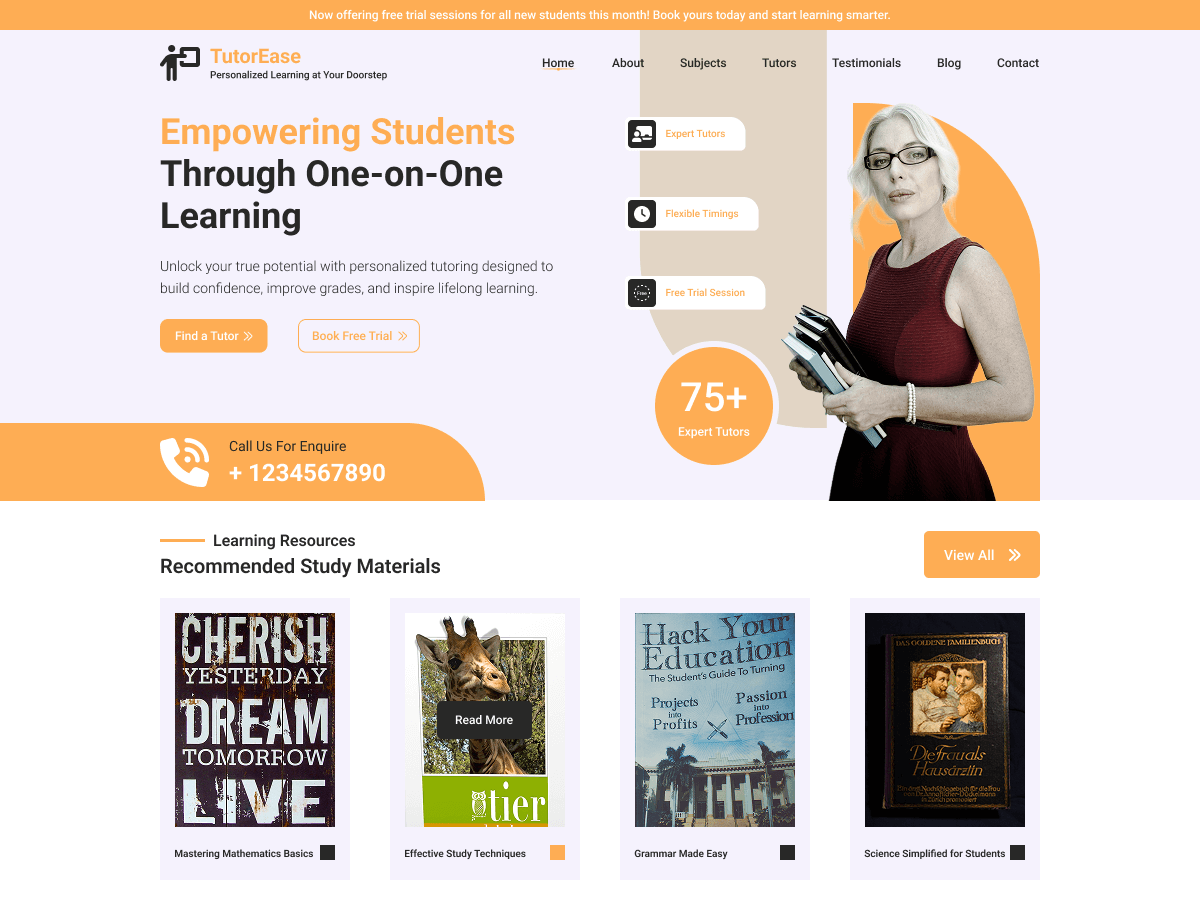 Home Tutor - Tema WordPress Home Tutor