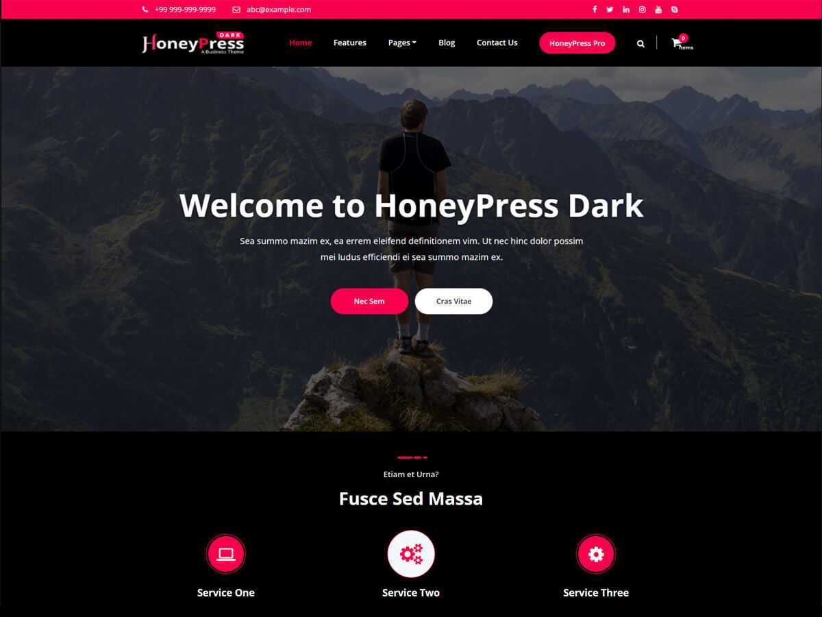 HoneyPress Dark