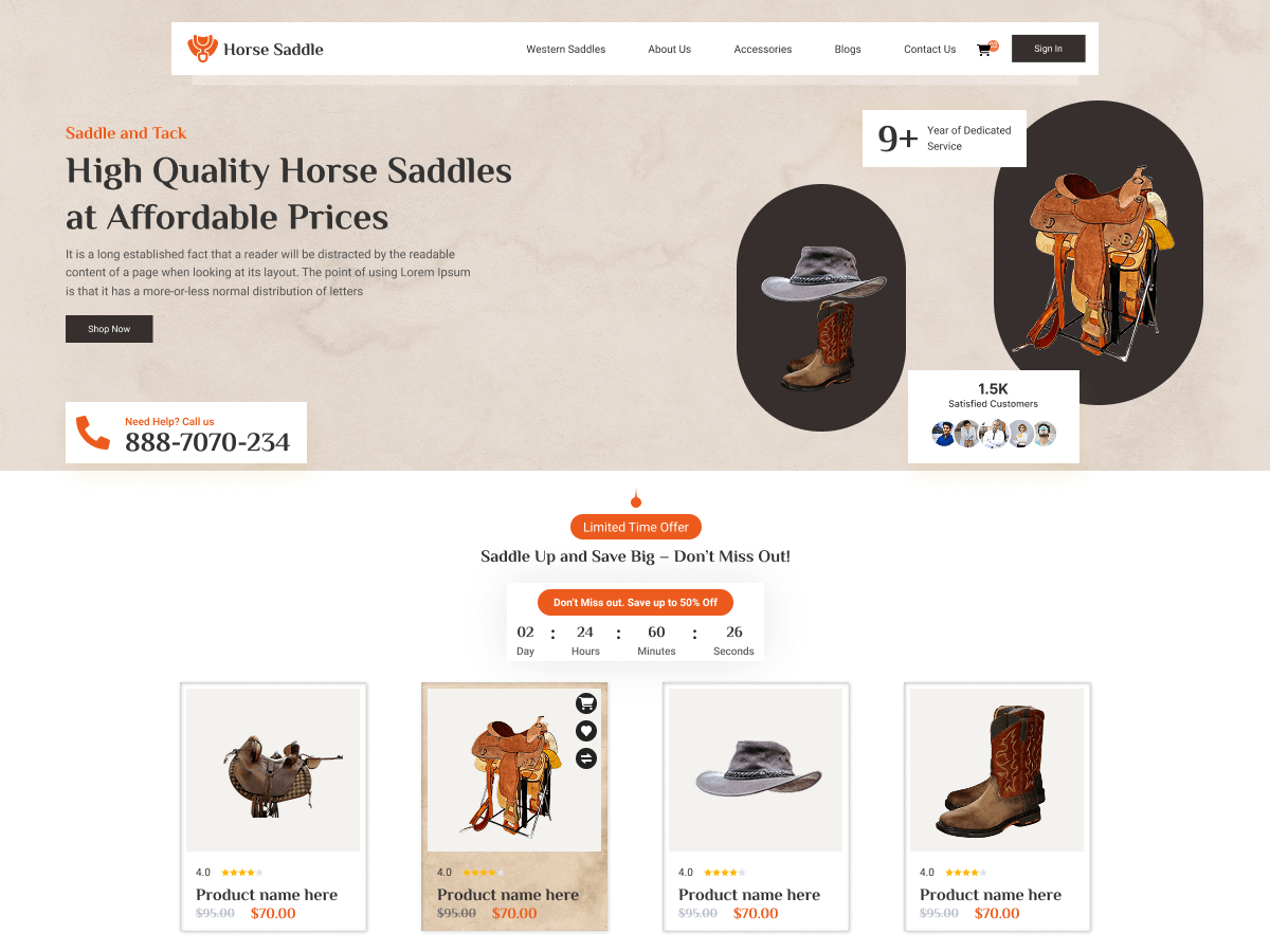 Horse Saddle