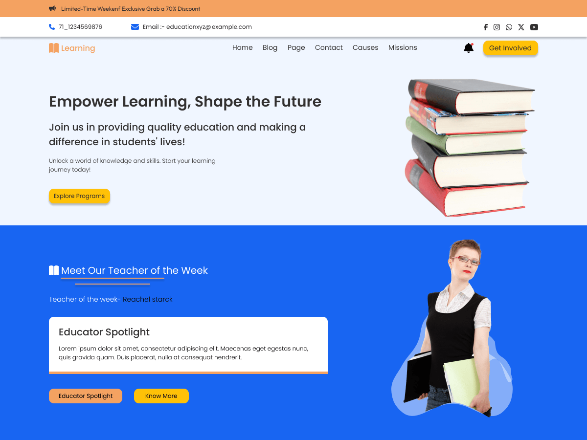Interactive Education - Tema WordPress Interactive Education
