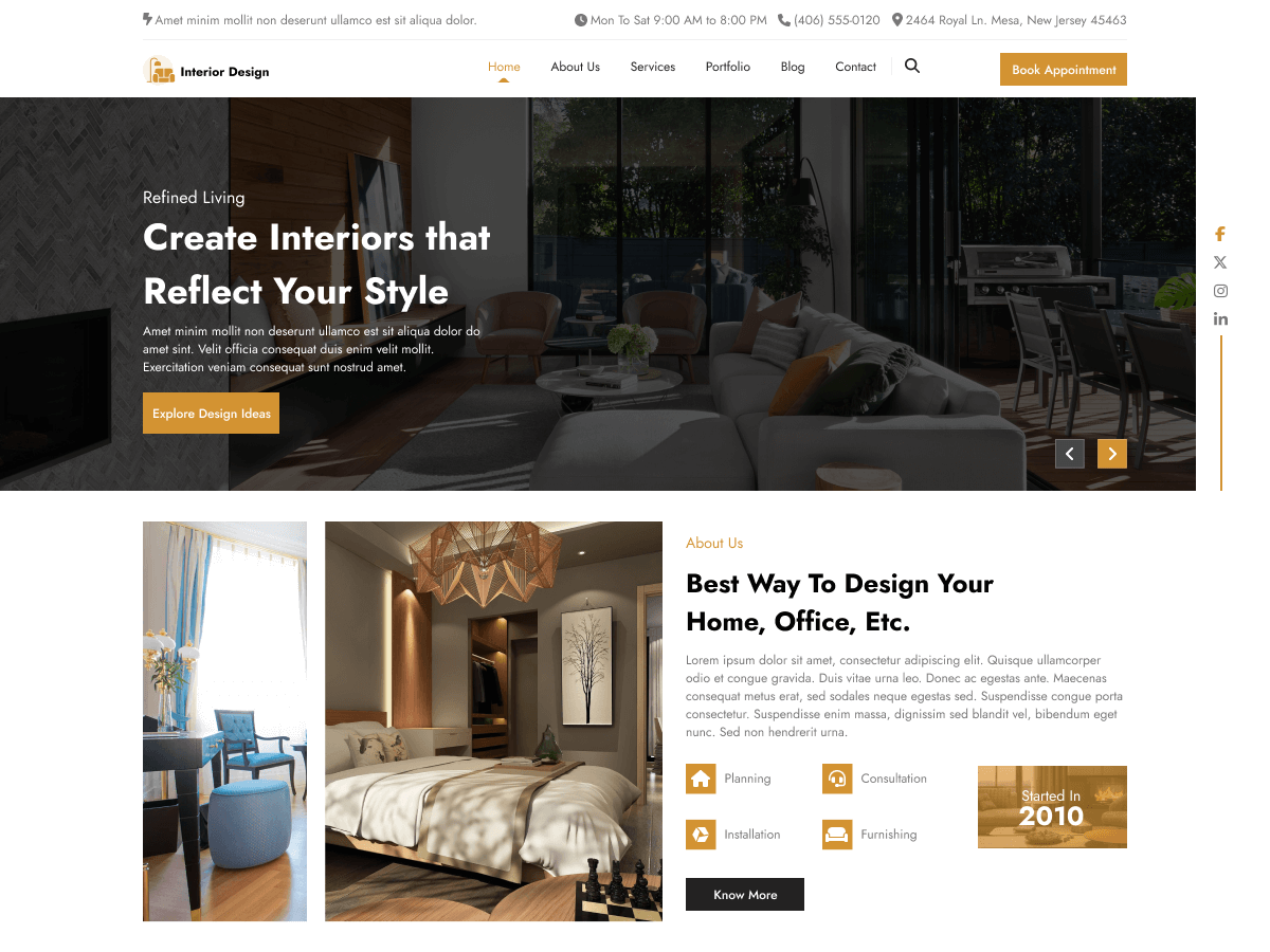 Interior Design Studio
