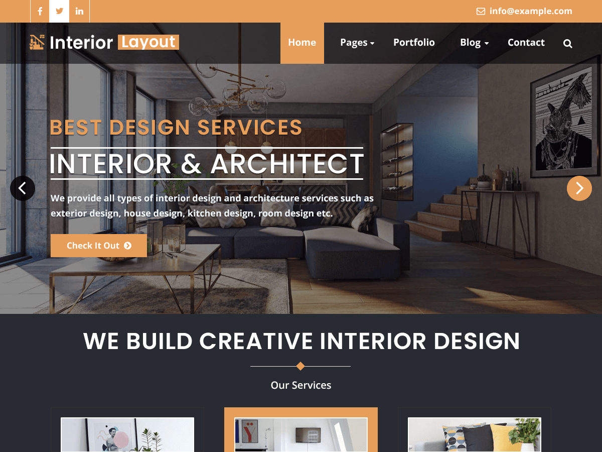 Interior Layout - Tema WordPress Interior Layout