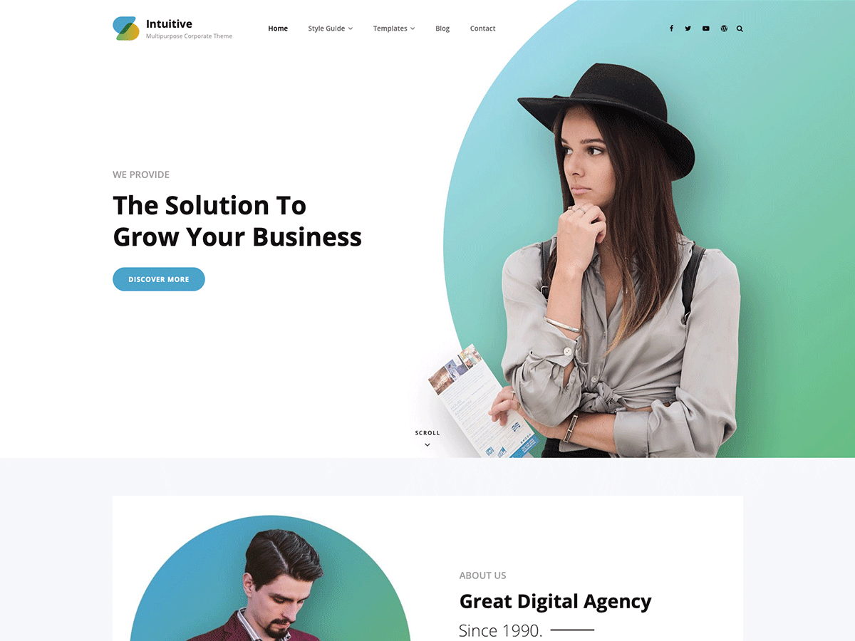 Intuitive - Tema WordPress Intuitive