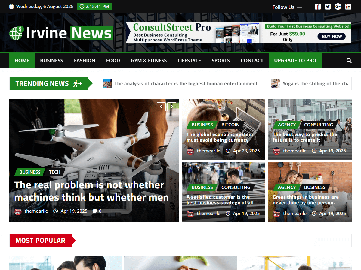 Irvine News
