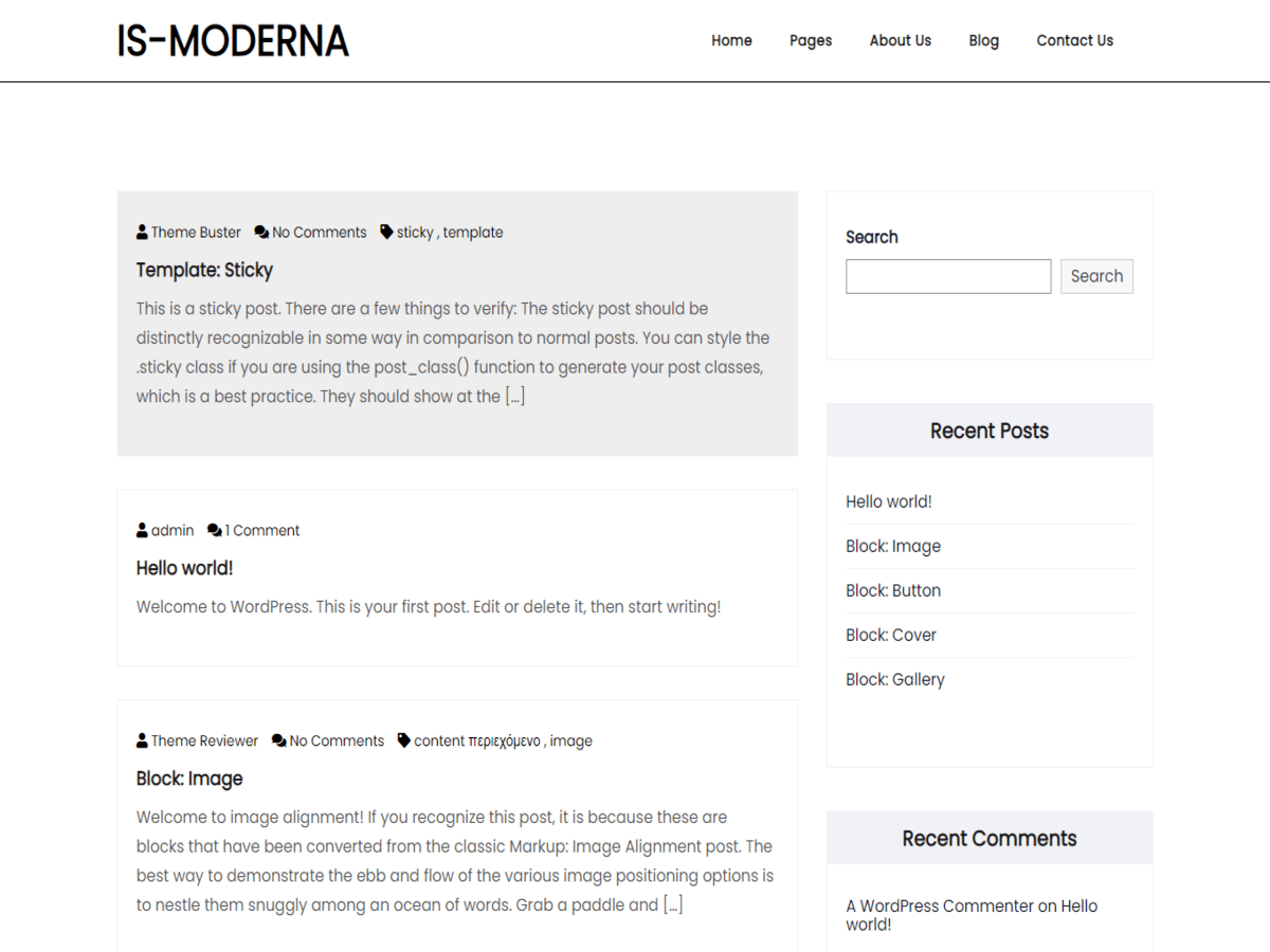 ISModerna