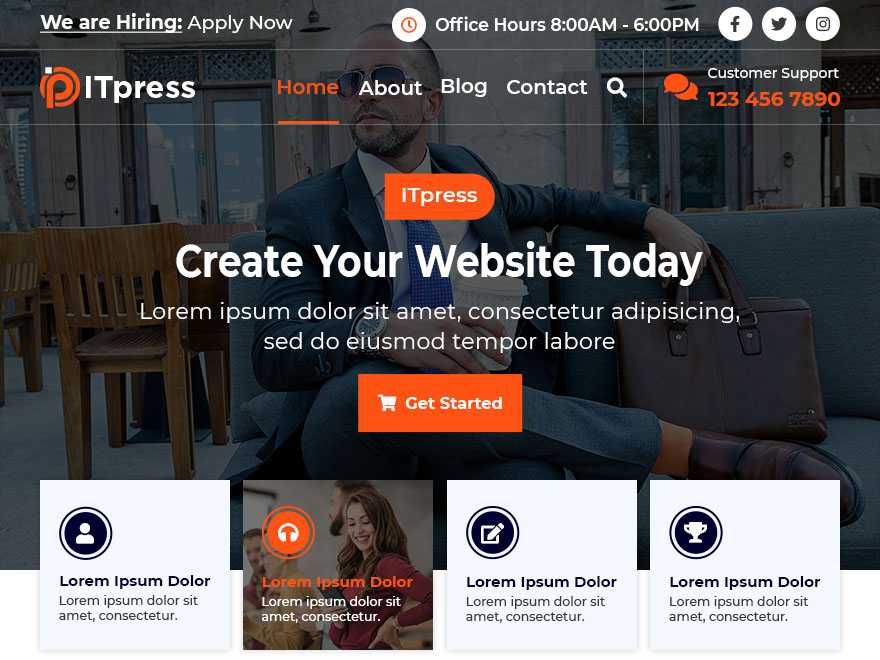 ITpress - Tema WordPress ITpress