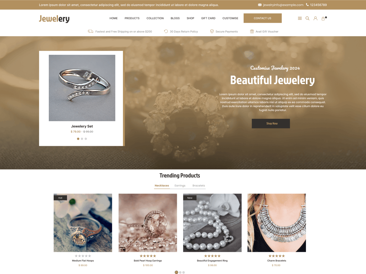 Jeweller Store