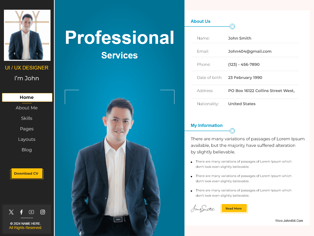 Jobstride Resume - Tema WordPress Jobstride Resume