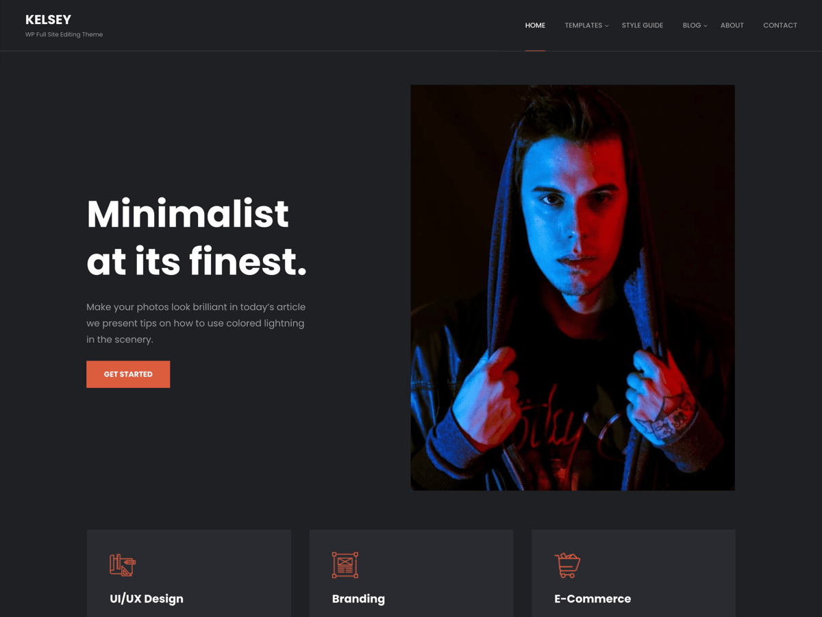 Kelsey - Tema WordPress Kelsey