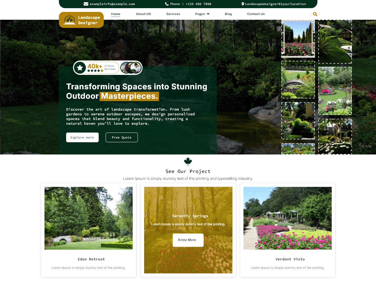 Landscape Designer