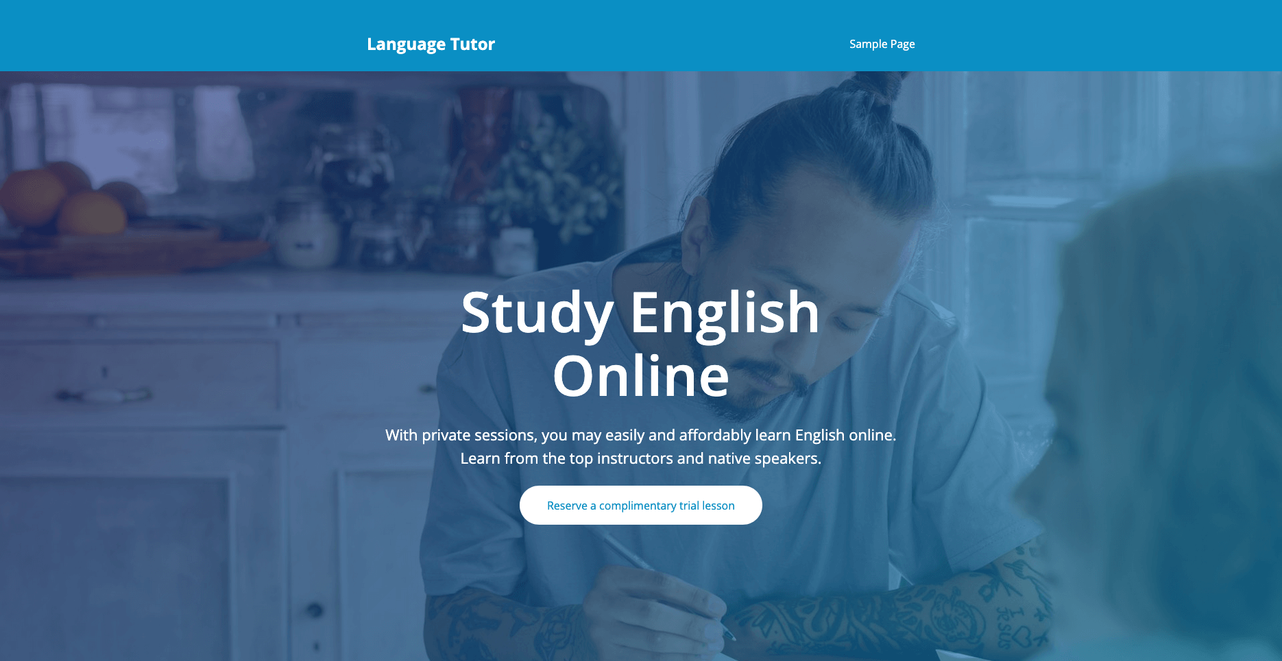 Language Tutor - Tema WordPress Language Tutor