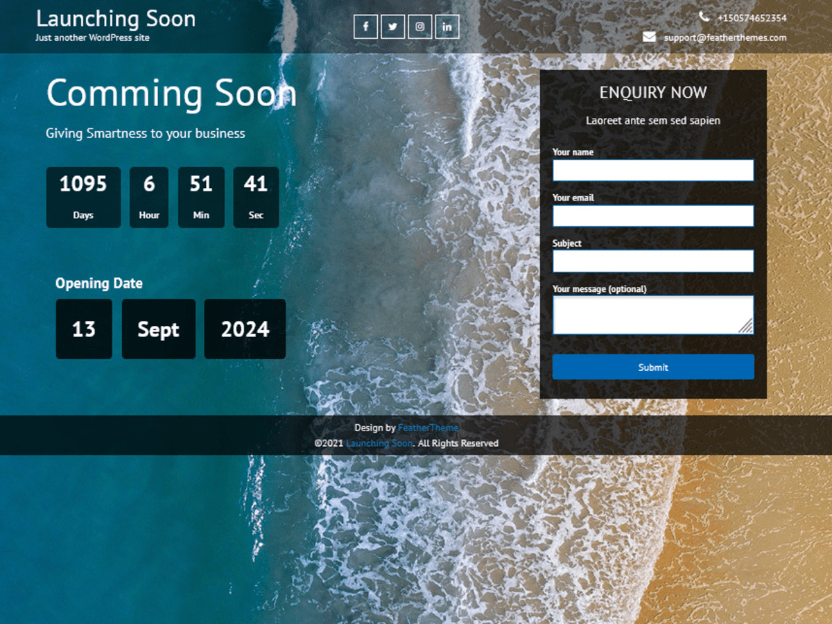 Launching Soon Lite