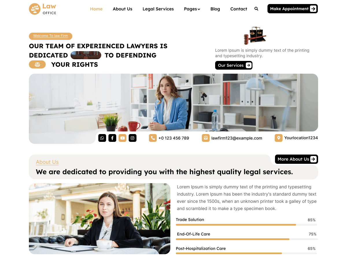 Lawyer Legal Firm