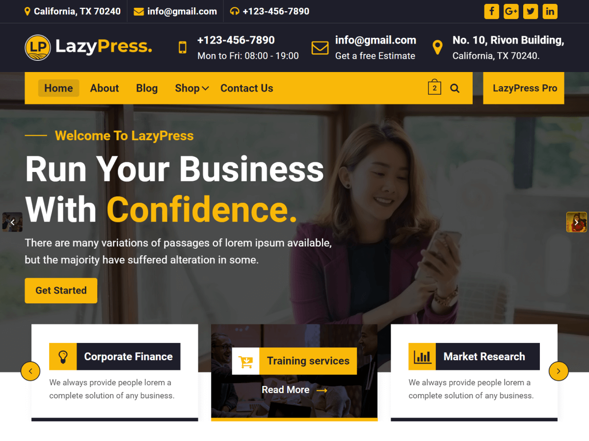 LazyPress - Tema WordPress LazyPress