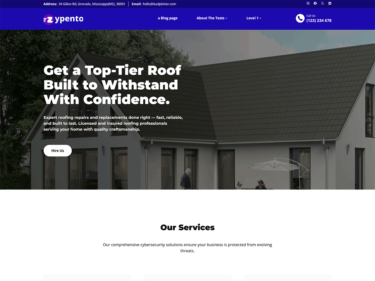 LeadPlatter Roofing
