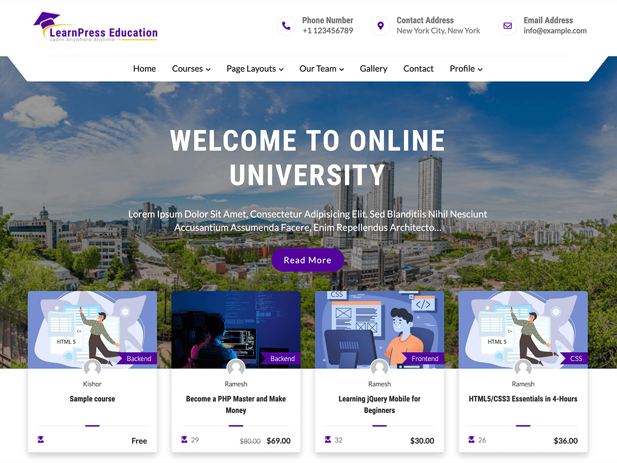 Learn Press Education