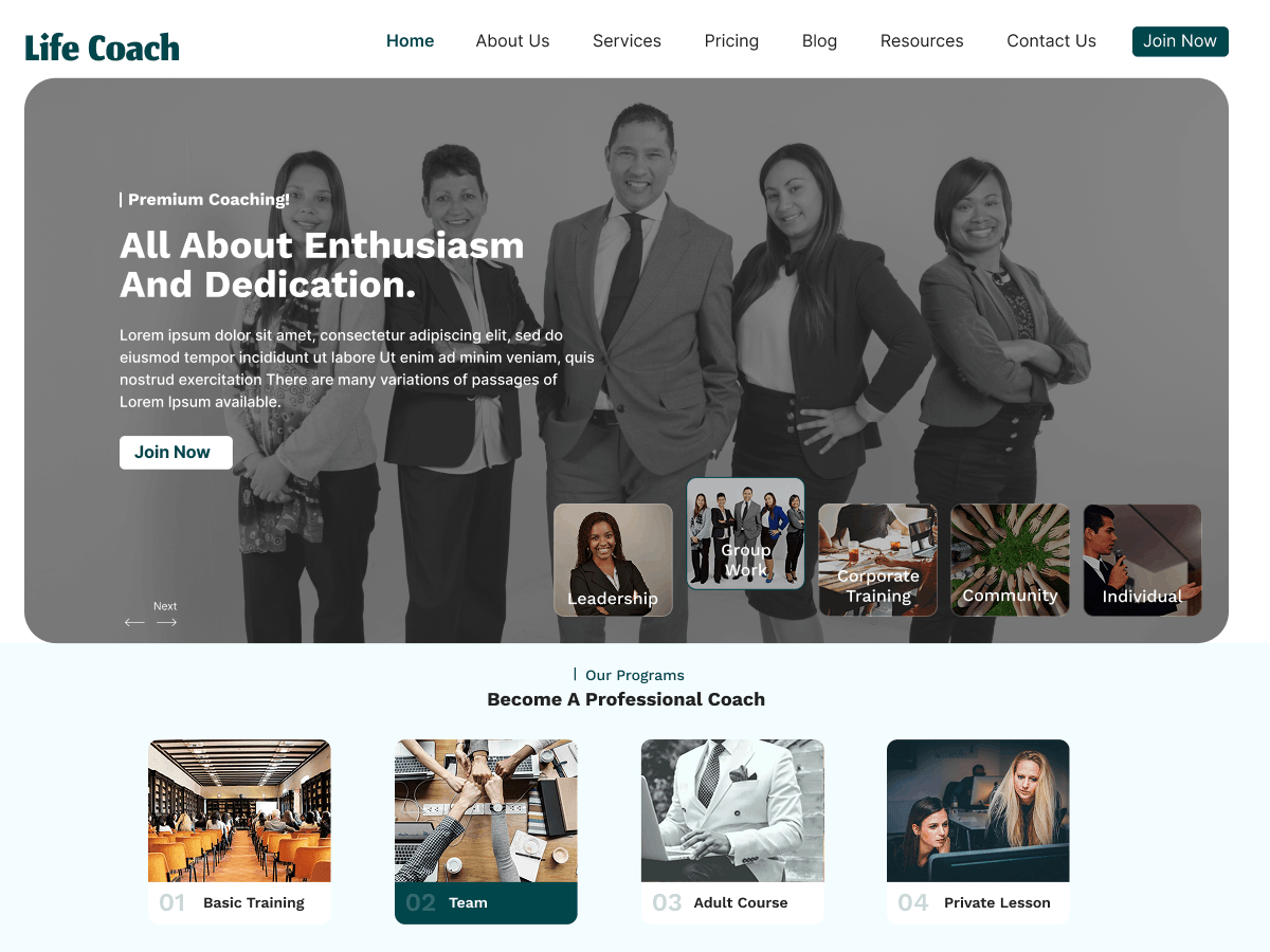 Legacy Wellness Coach - Tema WordPress Legacy Wellness Coach
