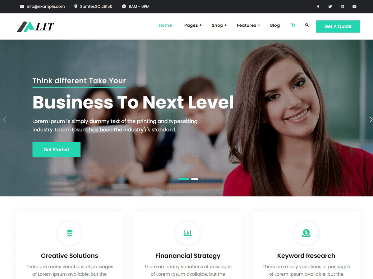 Lit - Tema WordPress Lit