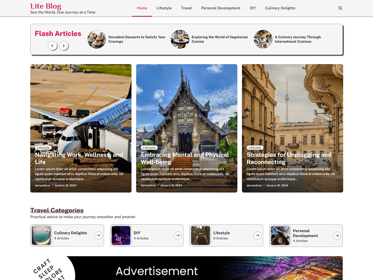 Lite Blog