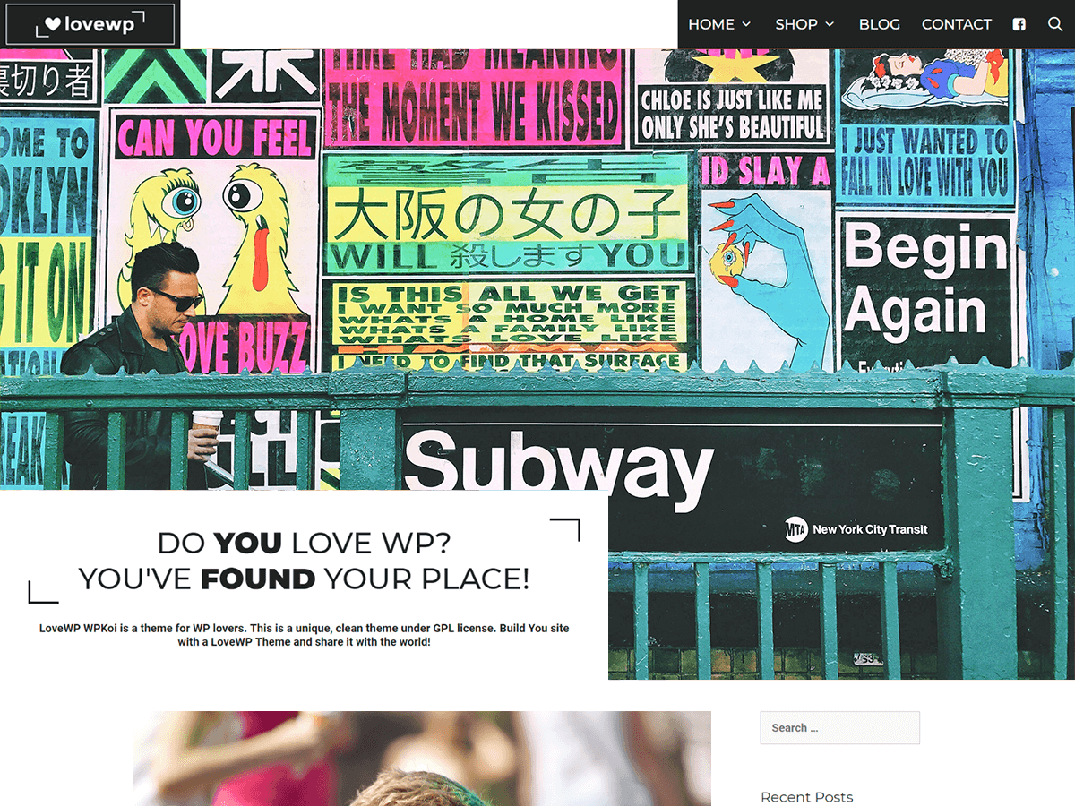 LoveWP - Tema WordPress LoveWP