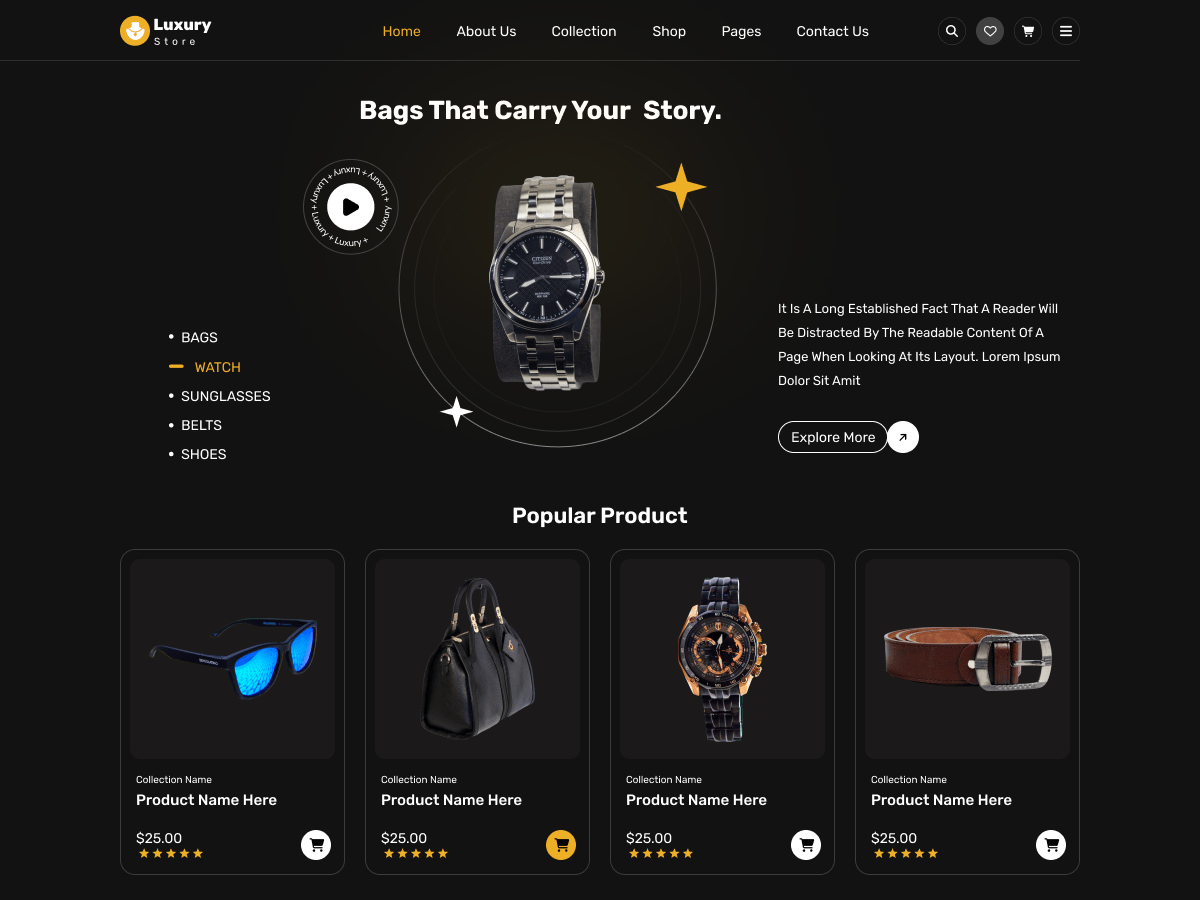 Luxury Shop