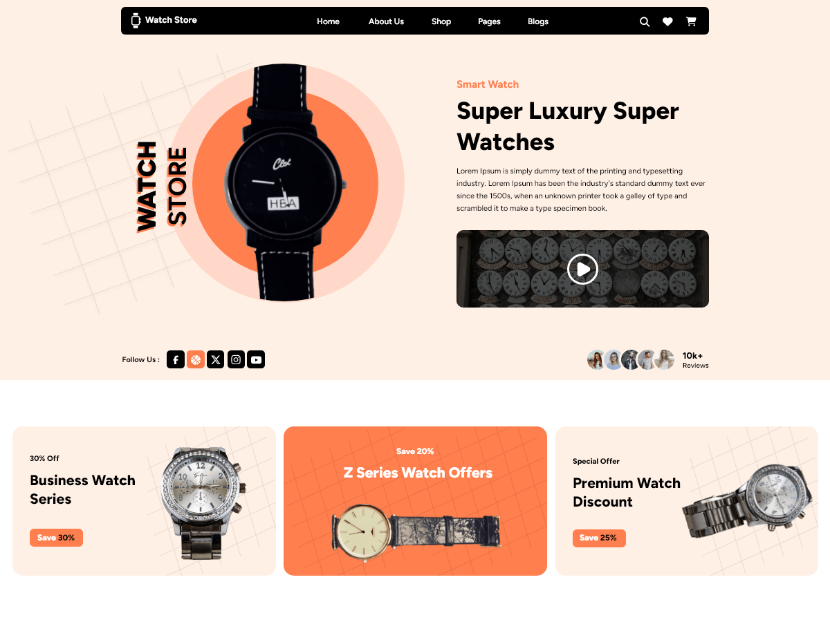 Luxury Watch Store