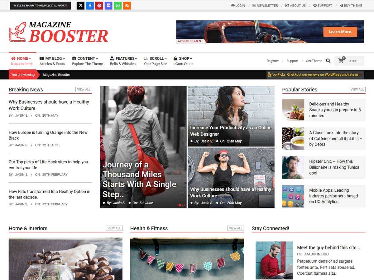 Magazine Booster