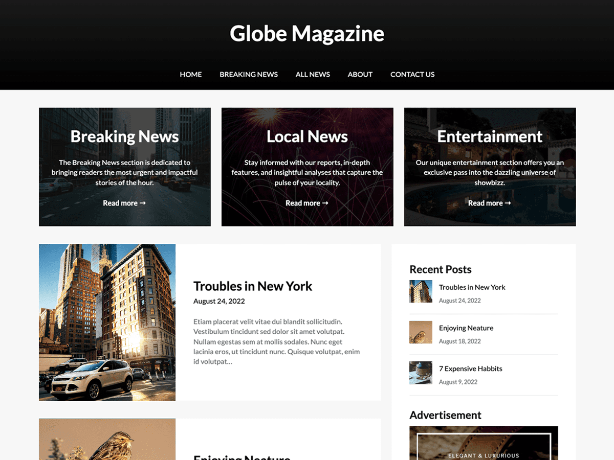 Magazine Builder - Tema WordPress Magazine Builder