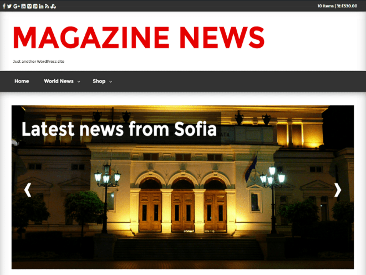 Magazine News - Tema WordPress Magazine News