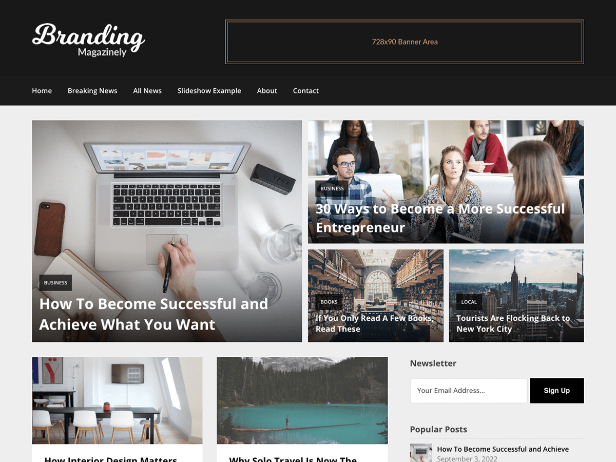 Magazinely - Tema WordPress Magazinely